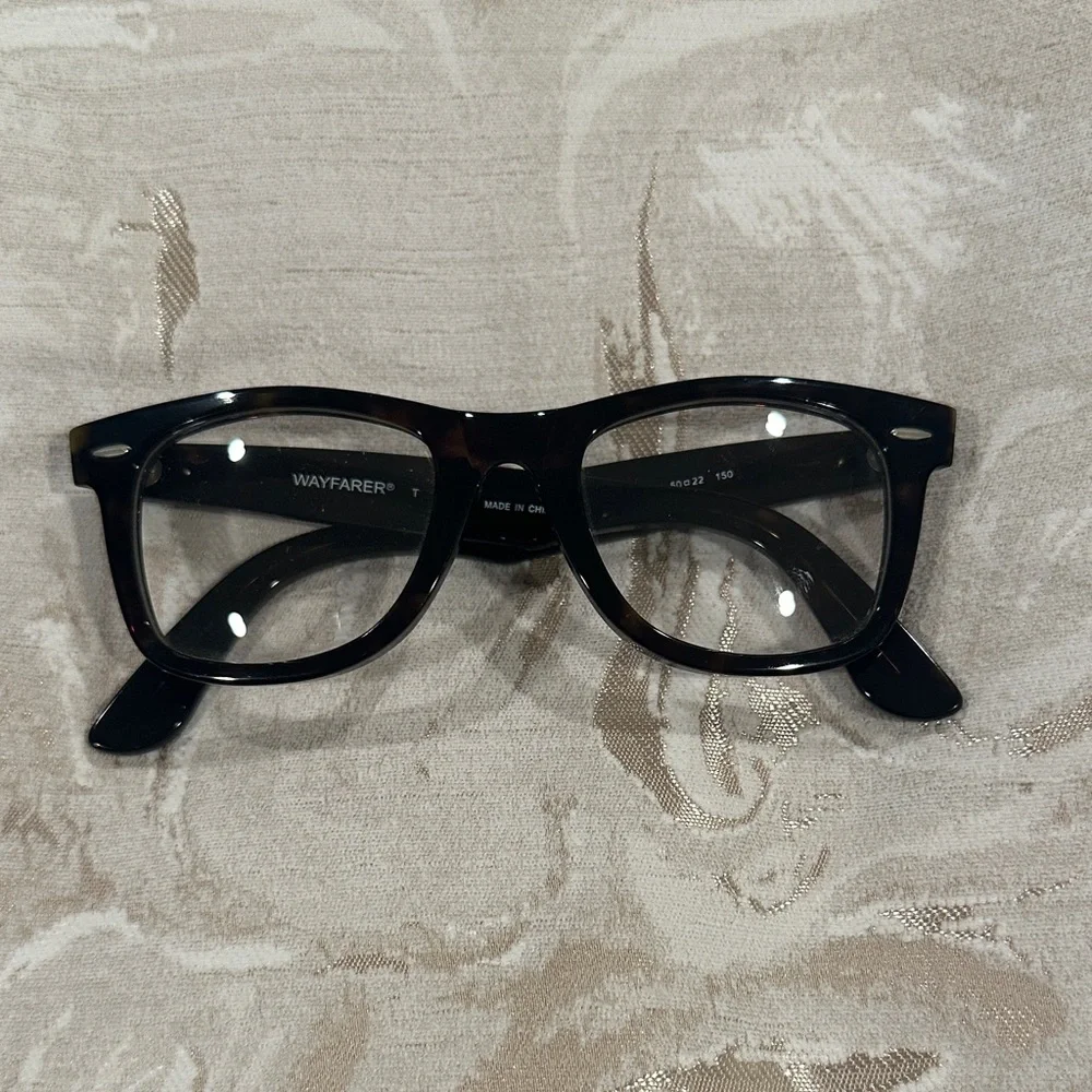 Ray-Ban Black Wayfarer Glasses